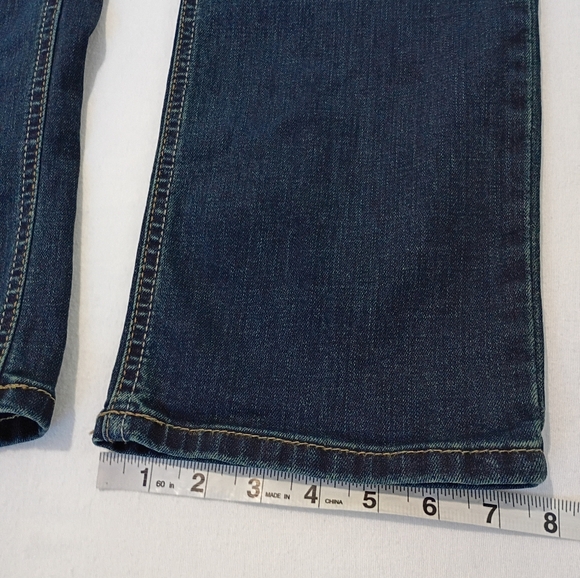 Wrangler Premium Quality Dark Blue Relaxed Fit Slim Stright Jeans Size 33" × 30" - Picture 7 of 14